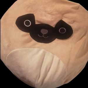 24" Pug Squishmallow Pillow